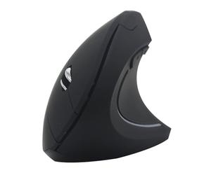 Ergonomic Wireless , Vertical Design Computer Peripheral, 4,84 x 2,95 x 2,44 pouces Rechargeable & Compatibilité, Receiver Input Device for Laptop, Home, Entertainment, Professional Work, Creative