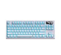 ergonomique Clavier mécanique interconnecté Commutateurs échangeables à chaud Capuchons de touches personnalisables et fables publiées sur le côté Saisie de jeu Confort de jeu Jeu de touches