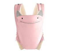 Ergonomique Porte Bébé Koala, Ajustable Porte Poupée Porte Bebe, pour Nouveau-né et Bébé de 0 à 15kg Doux Physiologique Echarpe de Portage Bebe -rose