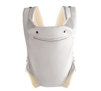 Ergonomique Porte Bébé Koala, Ajustable Porte Poupée Porte Bebe, pour Nouveau-né et Bébé de 0 à 15kg Doux Physiologique Echarpe de Portage Bebe -gris