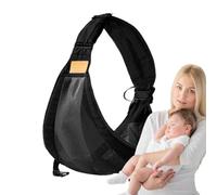 Ergonomische Babytrage & Seitentrage bis 25kg - Atmungsaktive -Hüfttrage aus Baumwolle - Verstellbare Tragehilfe für Neugeborene & Babys 0-48 Monate - Handwäsche