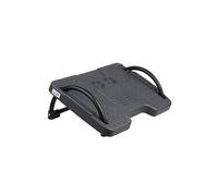 ERGOOFFICE ER-412 Repose-pieds ergonomique réglable et inclinable Surface texturée Massage Home Office Noir