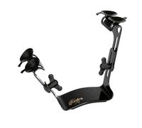Ergoplay support de guitare Michael Tröster - aide de jeu ergonomique pour guitare classique - réglable en hauteur et en inclinaison - pour grands joueurs - noir