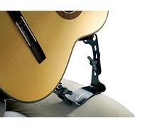 Ergoplay support de guitare Michael Tröster gaucher - aide de jeu ergonomique pour guitare classique - réglable en hauteur et en inclinaison - pour grands joueurs - noir