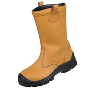 Ergos Dublin 2 S3 SRC | Bottes De Sécurité | Protection Imperméable | Insert en Acier Antiperforation | Antidérapante | Mixte | Marron | Certifié CE | 41