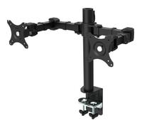 Ergosolid NF12 - Support bureautique robuste sur pied pour deux écrans LCD 10"" - 30""
