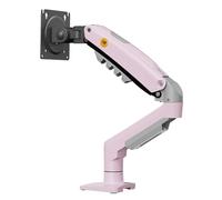 Ergosolid Support Écran PC Moniteur, Bras Articulé Ergonomique Ressort à Gaz, 17-30 Pouces, VESA 75mm et 100mm, Rotatif à 360°