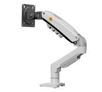 Ergosolid Support Écran PC Moniteur, Bras Articulé Ergonomique Ressort à Gaz, 17-32 Pouces, VESA 75mm et 100mm, Rotatif à 360°