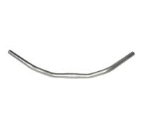 ergotec 15951021 Cintre de guidon City Cruiser acier, Ø 25,4mm, 635mm, look alu, 42°, argent