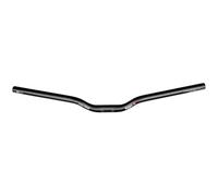 ergotec 16227101 Cintre de guidon Ergo XL, alu, Ø 25,4 mm, 630 mm, 14°, noir/mat