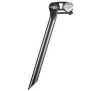 ergotec 57450001 Tige de selle brevetée Futura réglable verticalement, Ø 27,2mm 400mm Alu, noir