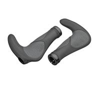 Ergotec Poignées VTT Oslo Kraton/gel 22 mm Noir/Gris 147/147 mm