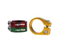 ergotec 63753001 Anneau de serrage de tige de selle Ø 31,8mm, aluminium, avec vis à six pans creux, rouge