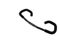 ergotec AHS-Basic Sport 25.4 Cintre Aluminium AL6061-T6 avec embouts de cintre inclus, grips Comfort et Soft Noir/Sable