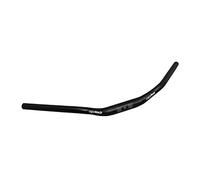 ERGOTEC City-Cruiser-Lenker Griffweite 635mm, Grifflänge 185mm, Griffhöhe 41mm, 36°, Aluminium 6061 T6, Ø 31,8mm Lenkerklemmung Level 4, SB-verpackt, schwarz sandgestrahlt