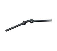 Ergotec étrier AHS SUPERLIGHT, 0-90°, Ø = 25,4mm, alu, noir, SL 4