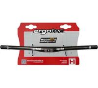 Ergotec étrier FLAT BAR/ 31,8, 9°, Ø = 31,8mm, aluminium, noir, SL 5