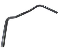 Ergotec Cruiser Handlebar Argenté 25.4 mm / 590 mm Black