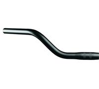 ERGOTEC handlebar Cruiser 25.4, GW590, GL175, GH76, 52° steel black