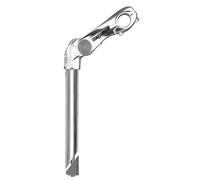 Ergotec Kobra Vario 25.4 Mm Stem Argenté 110 mm / 0-50º