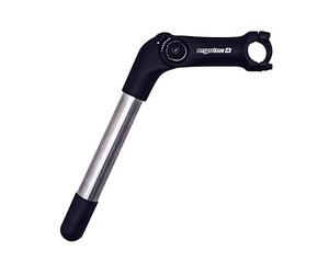 ergotec Potence City a Plongeur Octopus reglable 25.4mm pour Cintre 25.4mm l 90mm Noir (Plongeur 230mm)