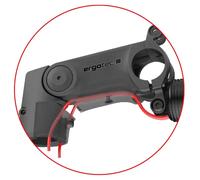 Ergotec Potence De Vélo Sepia Xl Fi 31.8 Mm