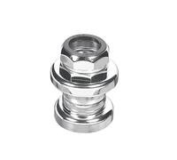 ergotec S101GK Jeu de direction, acier, pour fourches avec filetage, 1", chromé, AS