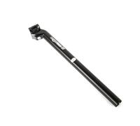 ergotec Seat Post CNC 26.6 x 350, Patent AL6061 T6, Offset 18 mm Black