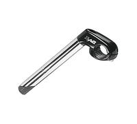 ergotec stem Cat 2 Tube Pole 22.2/25.4, 300/40, 35° A356.2/Stainless Black/Silver