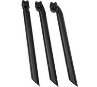 ergotec Tige de selle brevetée Viper 0° Ø 30,9 mm 400mm noir Alu, noir