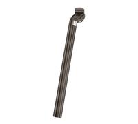 Ergotec TIGE DE SELLE ERGOTEC PATENT CNC ALUMINIUM 350 mm - 25.4 NOIRE Marron - Selles vélo sur route et gravel