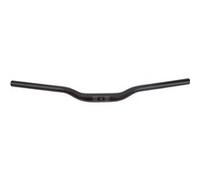 Ergotec volant MTB 22,2/600/31,8 mm aluminium noir Zwart G