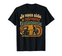 Ergothérapeute Ergo Santé Retro Vintage T-Shirt