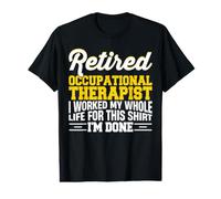 Ergothérapeute OT OTA T-Shirt Graphique avec Valeur