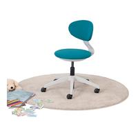 Ergotopia Chaise de bureau ergonomique pour enfant - Chaise pivotante pour enfant - Hauteur réglable avec dossier respirant - Chaise orthopédique pour une assise saine