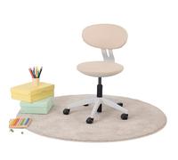Ergotopia Chaise de bureau ergonomique pour enfant - Chaise pivotante pour enfant - Hauteur réglable avec dossier respirant - Chaise orthopédique pour une assise saine