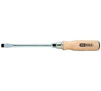 ERGOTORQUE WOOD Destornillador con mango de madera, ranurado, 9mm