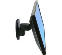 Ergotron 200 Series - Kit de montage (mural) - pour moniteur - noir - Taille d'écran : jusqu'à 81,3 cm (jusqu'à 32 pouces)
