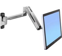 Ergotron 45-383-026 / LX Steh-Sitz-Wandmontage-LC simple Support mural pour écran 116,8 cm (46) argent
