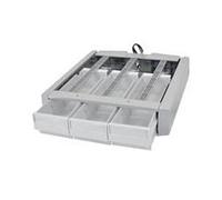 Ergotron 97-849 Accessoire panier multimédia Gris, Blanc Tiroir