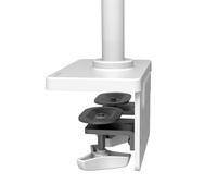 Ergotron Base multi-bras LX Pro avec kit de conversion de pince de bureau en 2 parties - Module complémentaire pour bras de moniteur mural LX Pro, blanc