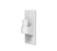 Ergotron Base standard LX Pro avec kit de conversion de pince de bureau en 2 parties - Module complémentaire pour bras de moniteur mural LX Pro, blanc