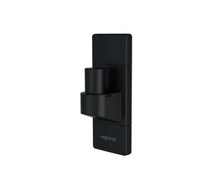 Ergotron Base standard LX Pro avec kit de conversion de pince de bureau en 2 parties - Module complémentaire pour bras de moniteur mural LX Pro, noir mat