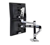 Ergotron LX Series Dual Stacking Arm 61 cm (24") Bureau Argent