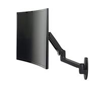 Ergotron – Bras LX mono-écran – Support mural VESA, jusqu'à 34 pouces (3,2–11,3 kg) – Noir mat