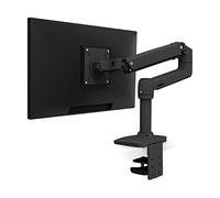Ergotron - Bras LX Premium : support mono-écran, pour moniteurs jusqu'à 34 pouces, 3,2-11,3kg, VESA 75x75/100x100mm - Noir mat (45-241-224)