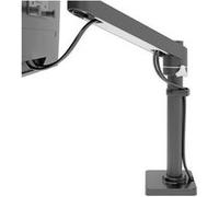 Ergotron Bras pour écran NX - Kit de montage (bras articulé, ensemble de bras, matériel de fixation, base, poteau, pivot) - pour moniteur - noir mat - Taille d'écran : jusqu'à 34 pouces - montrable su