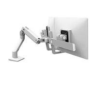 Ergotron – Bras moniteur double HX – Support VESA, 2×32 pouces Blanc (45-476-216)