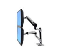Ergotron LX Series Dual Stacking Arm 61 cm (24") Bureau Argent