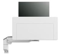 Ergotron CareFit Combo Arm - Kit de montage (bras articulé, tiroir à clavier, base de support mural, adaptateur pour montage sur rail) - modulaire - pour écran LCD/équipement PC - aluminium, plastique